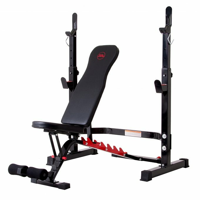 Recensione Body Champ BCB3780 Olympic Weight Bench E Squat Rack